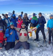Das gesamte Team der Ski-Fahrt. - Leopold-Ullstein-Schule